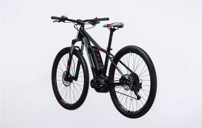 Cube Access WLS Hybrid Race 500 Womens Electric Bike 2017 Black/Grey-8