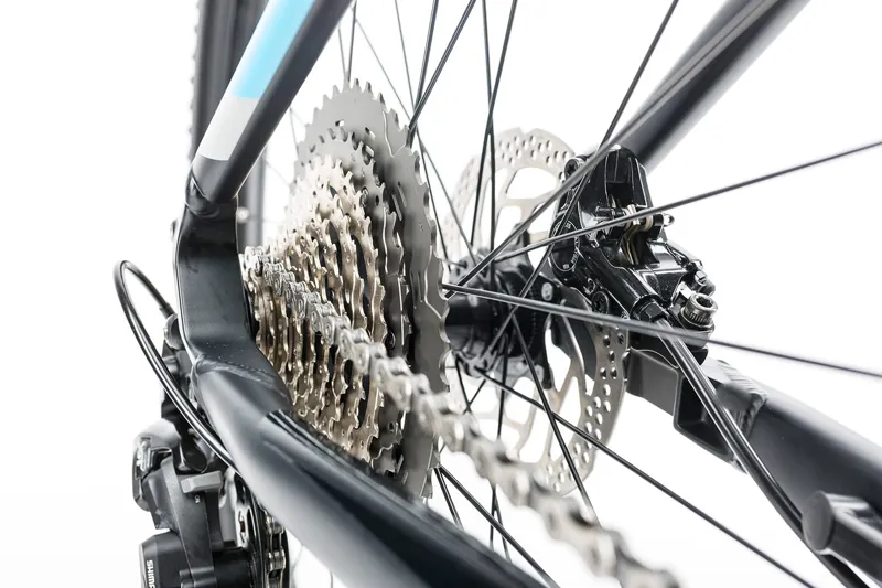 Cube Access WLS Hybrid Race 500 Womens Electric Bike 2017 Black/Grey-10