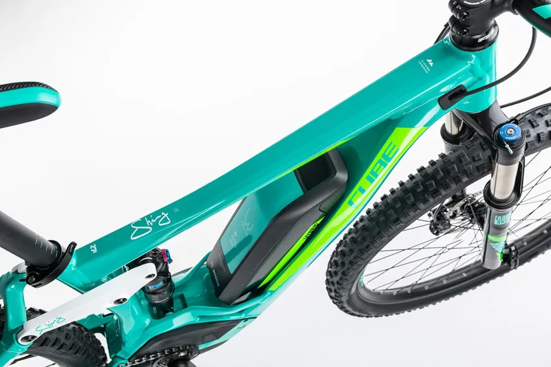 Cube Access WLS Hybrid 120 SL 27.5 Womens Electric Bike 2017 Mint-2