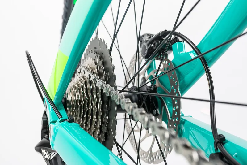 Cube Access WLS Hybrid 120 SL 27.5 Womens Electric Bike 2017 Mint-6