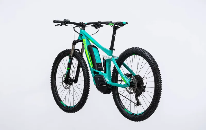 Cube Access WLS Hybrid 120 SL 27.5 Womens Electric Bike 2017 Mint-7
