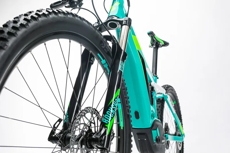 Cube Access WLS Hybrid 120 SL 27.5 Womens Electric Bike 2017 Mint-8