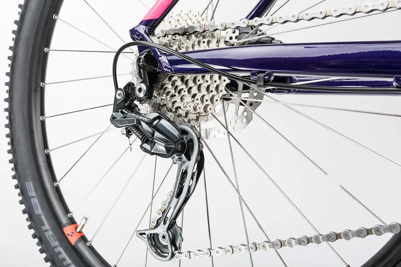 Cube Access WLS Pro Womens Hardtail Mountain Bike 2017 Aubergine/Pink-9