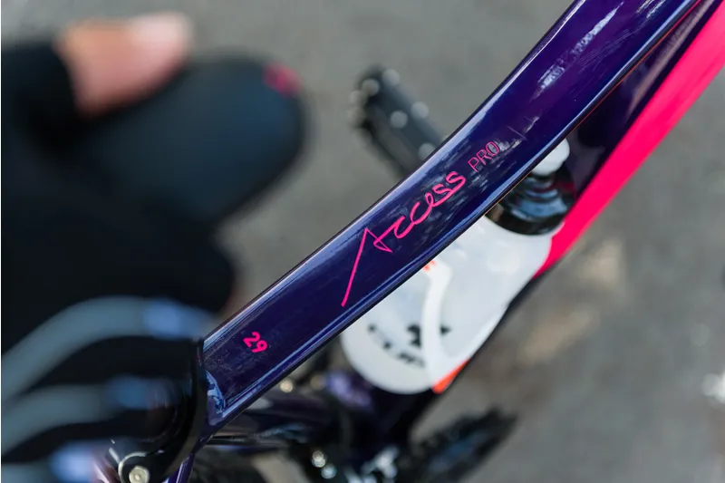 Cube Access WLS Pro Womens Hardtail Mountain Bike 2017 Aubergine/Pink-3