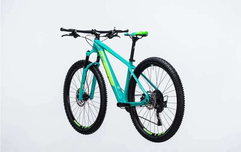 Cube Access WLS GTC Pro Womens Hardtail Mountain Bike 2017 Mint/Green-7