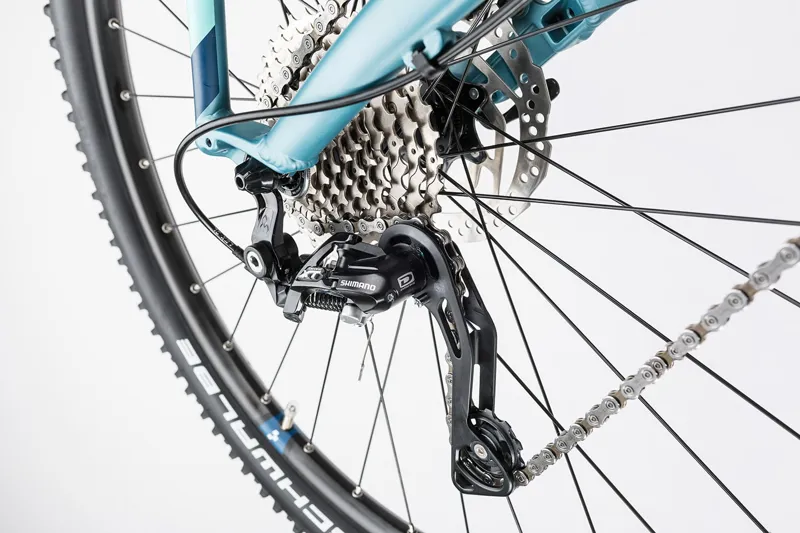 Cube Access WLS Race Womens Hardtail Mountain Bike 2017 Lindgreen/blue-10