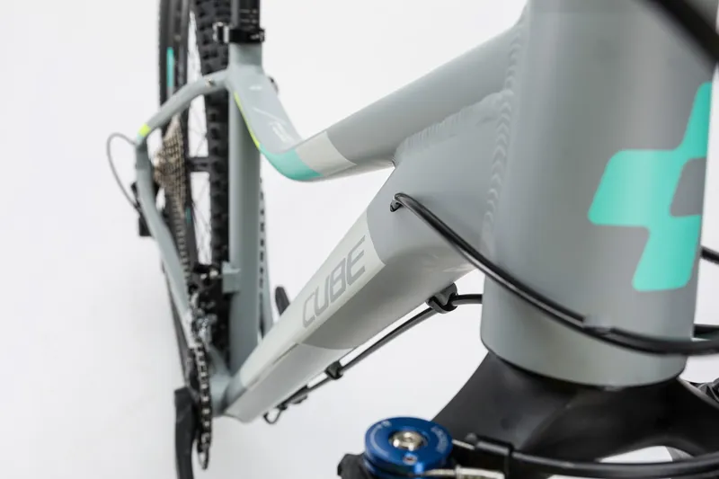 Cube Access WLS SL Womens Hardtail Mountain Bike 2017 Grey/Mint-3