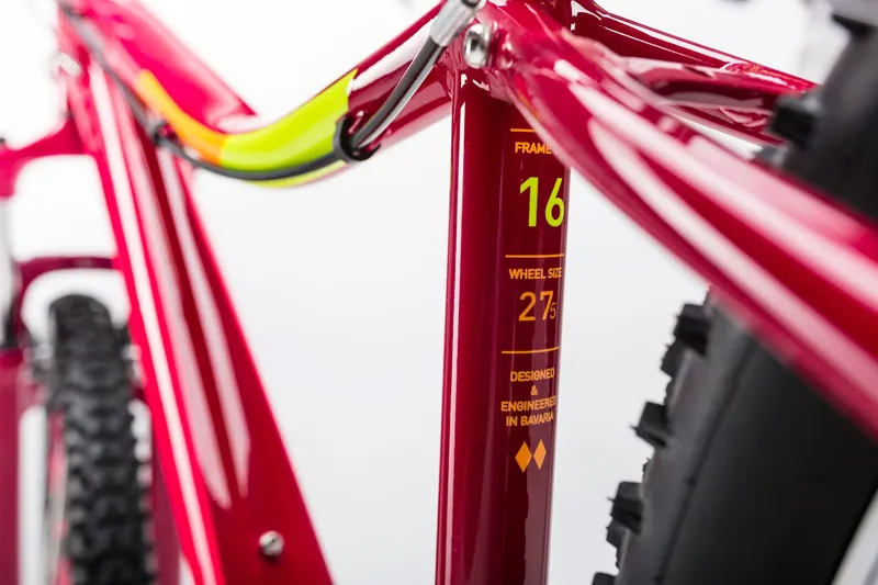 Cube Access WLS Womens Hardtail Mountain Bike 2017 Berry/Pink-2