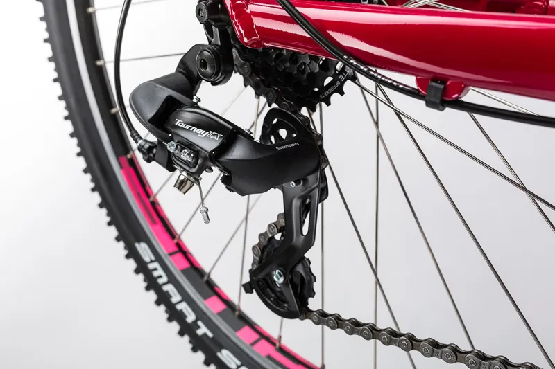 Cube Access WLS Womens Hardtail Mountain Bike 2017 Berry/Pink-5