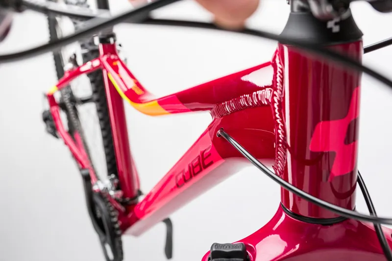 Cube Access WLS Womens Hardtail Mountain Bike 2017 Berry/Pink-6