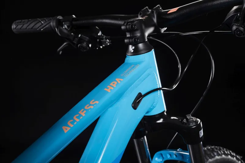 Cube Access Womens Mountain Bike 2019 Reef Blue/Apricot-3