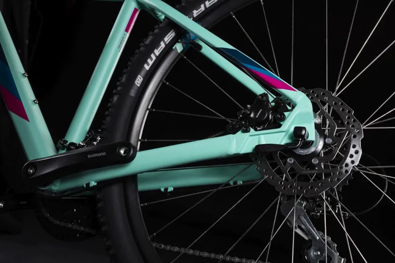 Cube Access EXC Womens Mountain Bike 2019 Mint/Berry-3