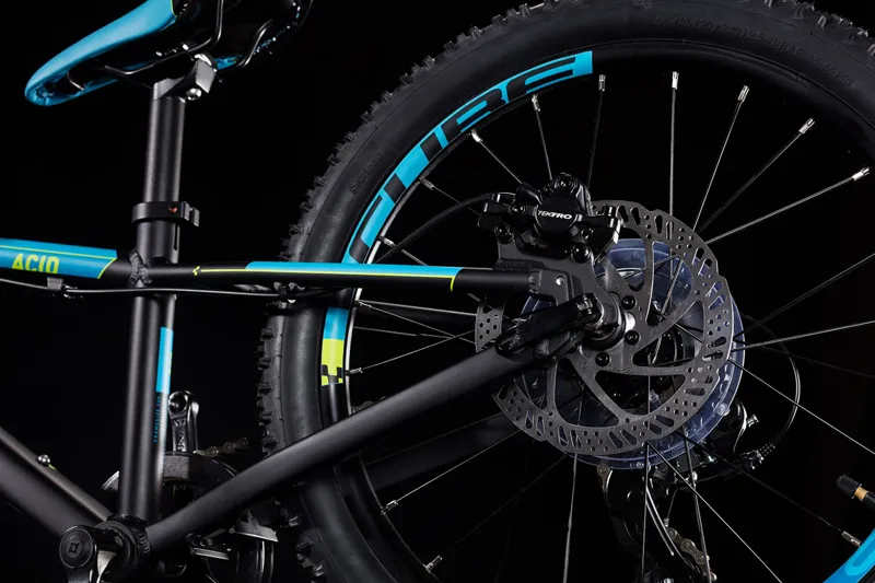 Cube Acid 200 Disc 20in Wheel Kids Bike Black/Blue/Kiwi-8