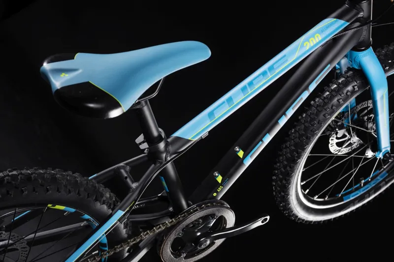 Cube Acid 200 Disc Kids Bike 2019 Black/Blue/Kiwi-2