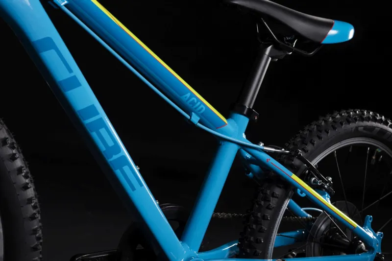 Cube Acid 200 Kids Bike 2019 Reef Blue/Kiwi/Red-3