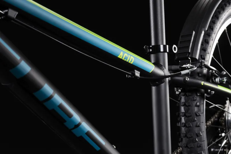 Cube Acid 240 Allroad Kids Bike 2019 Black/Blue/Green-2