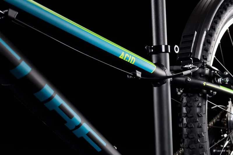 Cube Acid 240 Allroad 24in Wheel Mountain Bike 2020 Black/Blue/Green-3