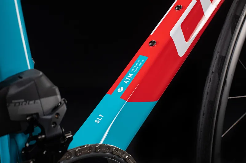 Cube Agree C:62 SLT Force Etap AXS Disc Carbon Road Bike 2020 Blue/Red-3