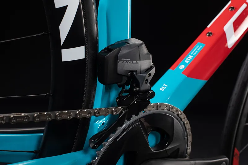 Cube Agree C:62 SLT Force Etap AXS Disc Carbon Road Bike 2020 Blue/Red-4