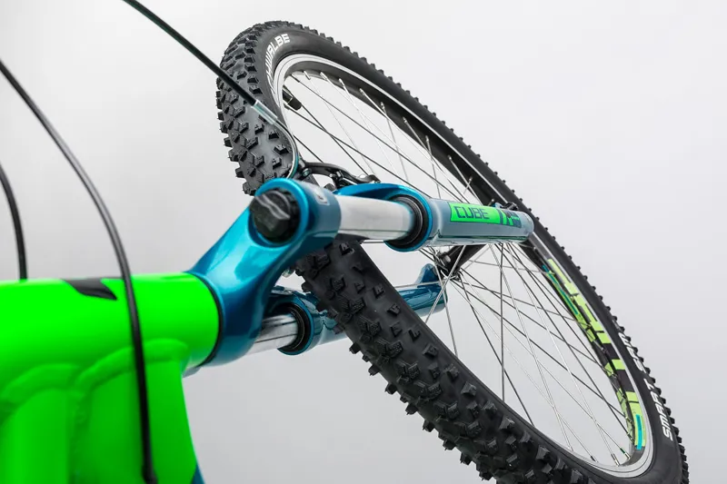 Cube Aim 27.5 Hardtail Mountain Bike 2017 Blue/Green-4