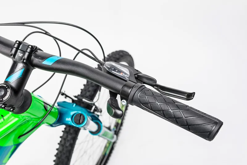 Cube Aim 27.5 Hardtail Mountain Bike 2017 Blue/Green-9