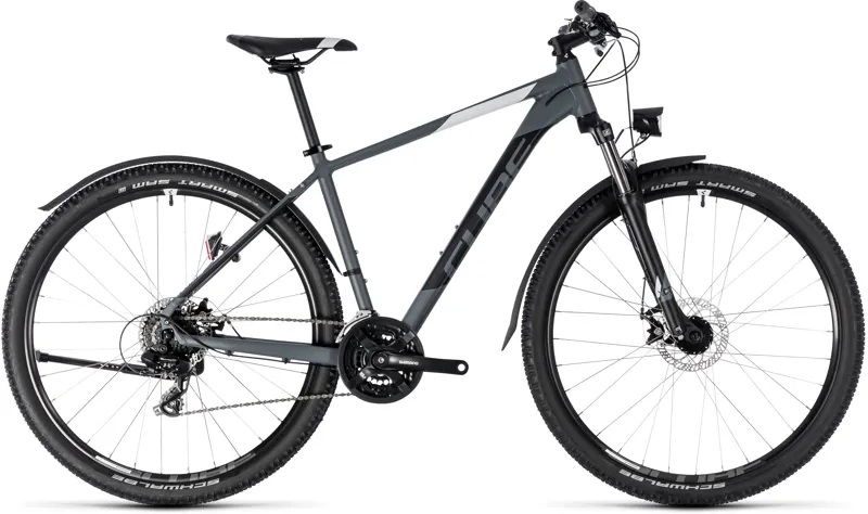 Cube Aim Allroad Hardtail Mountain Bike 2018 Grey