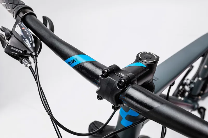 Cube Aim Allroad 27.5 Hardtail Mountain Bike 2017 Grey/Blue-1