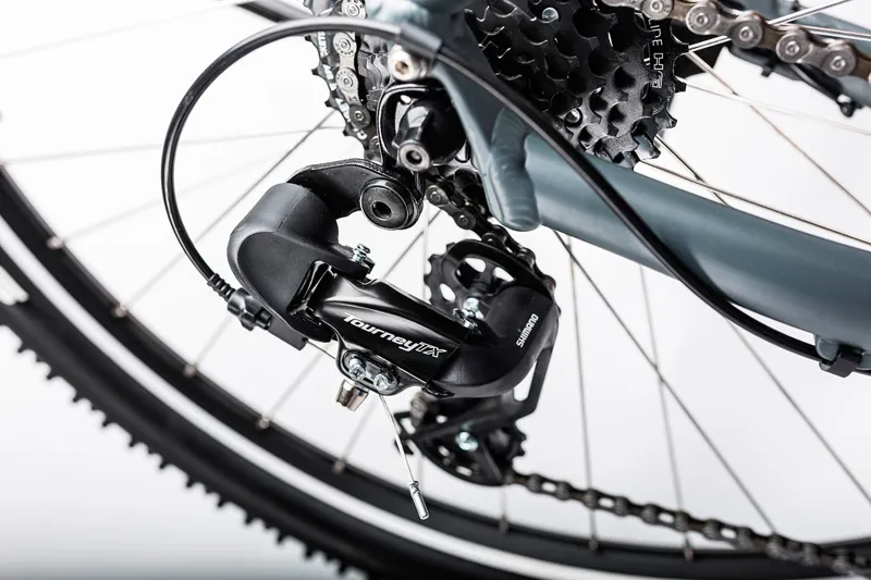 Cube Aim Allroad 27.5 Hardtail Mountain Bike 2017 Grey/Blue-3