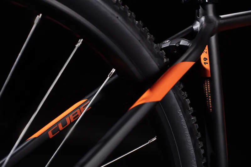 Cube Aim Pro Hardtail Mountain Bike 2020 Black/Orange