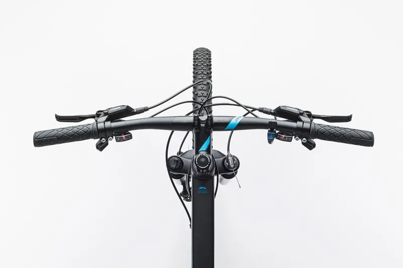 Cube Aim Race Hardtail Mountain Bike 2017 Black/Blue-1