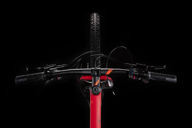 Cube Aim Race Hardtail Mountain Bike 2020 Red/Orange-2