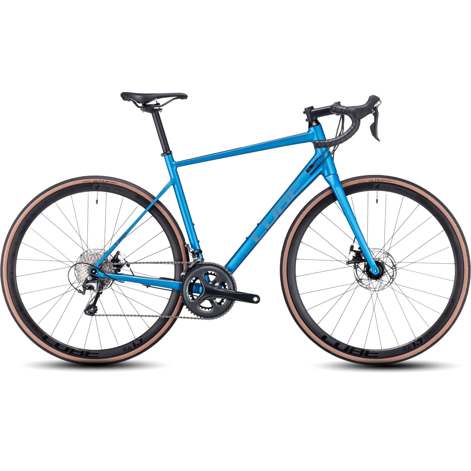 Cube Attain Race Road Bike 2024 Blue/Spectral
