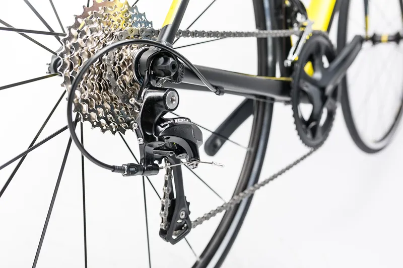 Cube Attain SL Road Bike 2017 Black/Yellow-8