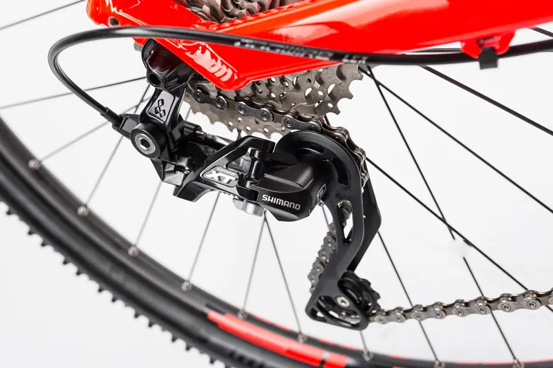 Cube Attention Hardtail Mountain Bike 2017 Red/Flash Orange-6