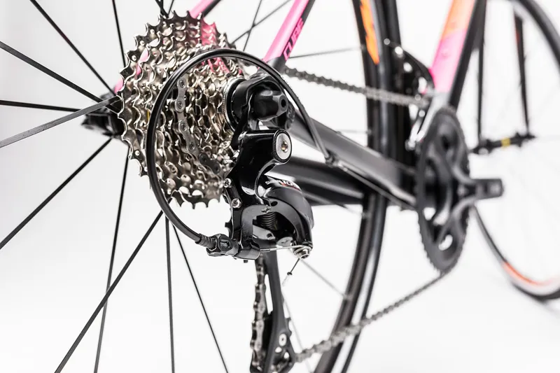 Cube Axial WLS Race Womens Road Bike 2017 Black/Orange-6