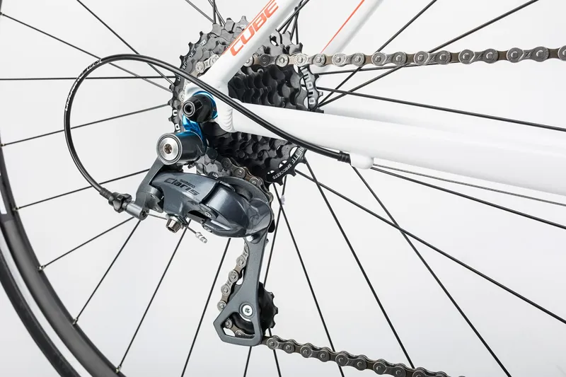 Cube Axial WLS Womens Road Bike 2017 White/Reef Blue-7