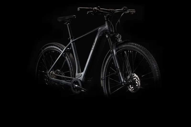 Cube Cross Hybrid Pro 625 Allroad Electric Bike 2020 Iridium/Black-1