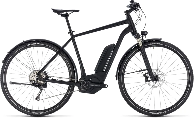 Cube Cross Hybrid SL All Road 500 Electric Bike 2018 Black