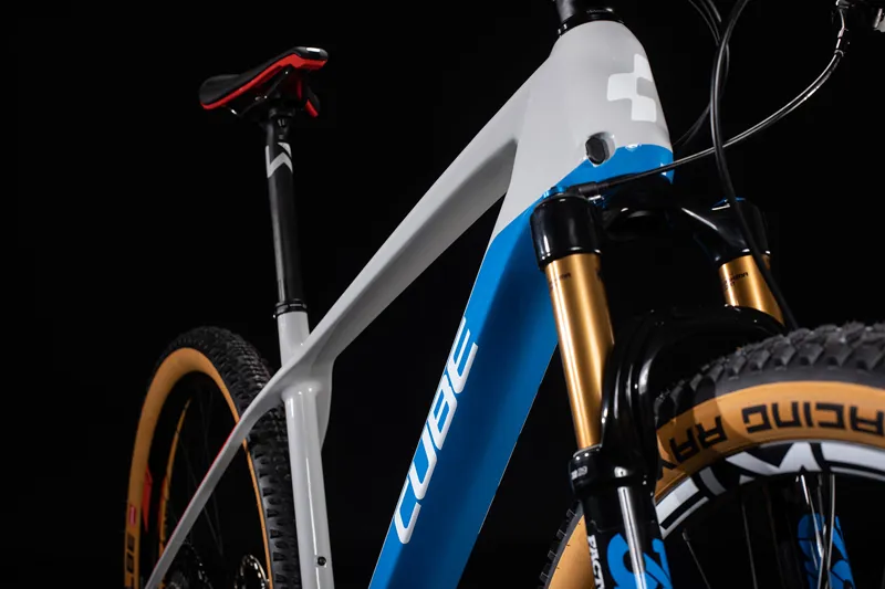 Cube Elite C:68X SL XTR Mountain Bike 2020 Teamline Grey/Blue-2