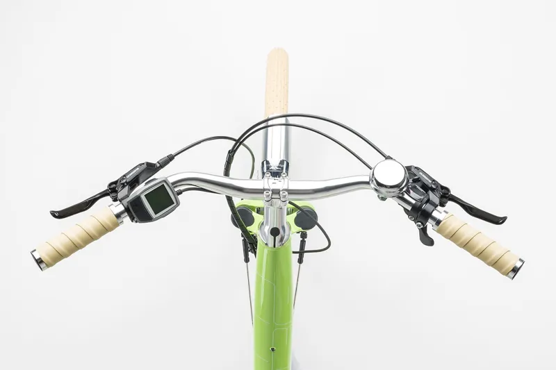 Cube Elly Ride Hybrid 400 Electric Bike 2017 Green/White-1