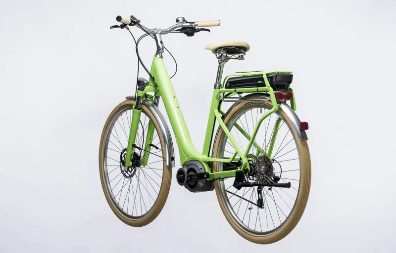 Cube Elly Ride Hybrid 400 Electric Bike 2017 Green/White-6