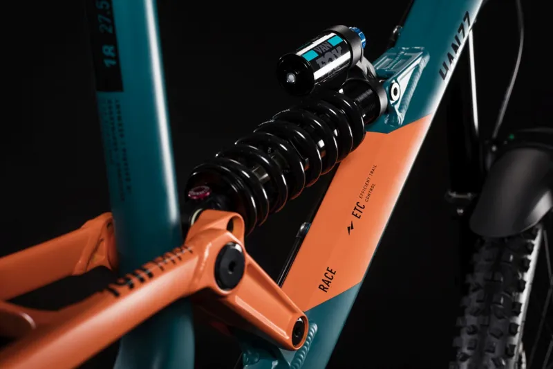 Cube Hanzz 190 Race 27.5 Mountain Bike 2019 Pinetree/Orange-2