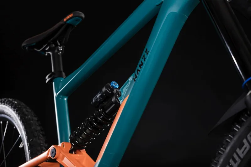 Cube Hanzz 190 Race 27.5 Mountain Bike 2019 Pinetree/Orange-4