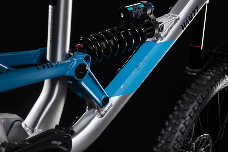 Cube Hanzz 190 SL 27.5 Mountain Bike 2019 Metal/Petrol-3