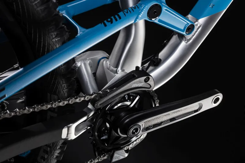 Cube Hanzz 190 SL 27.5 Mountain Bike 2019 Metal/Petrol-6