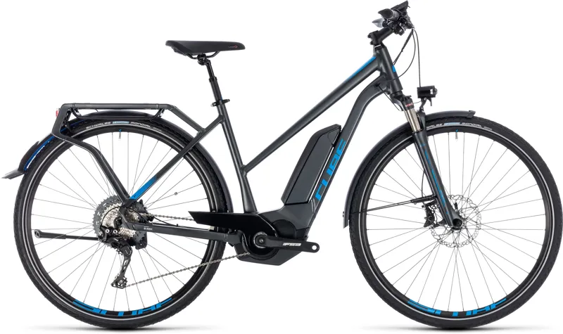 Cube Kathmandu Hybrid EXC 500 Womens Electric Bike 2018 Blue