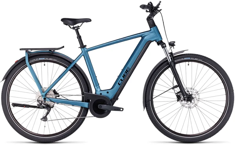 Cube Kathmandu Hybrid One 750 Electric Bike 2024 Blue/Black
