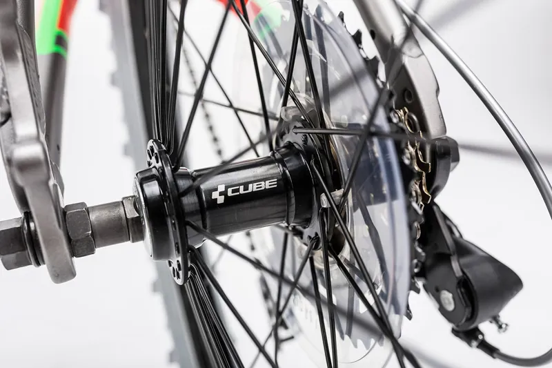 Cube Kid 200 Boys Bike 2017 Grey/Green-3