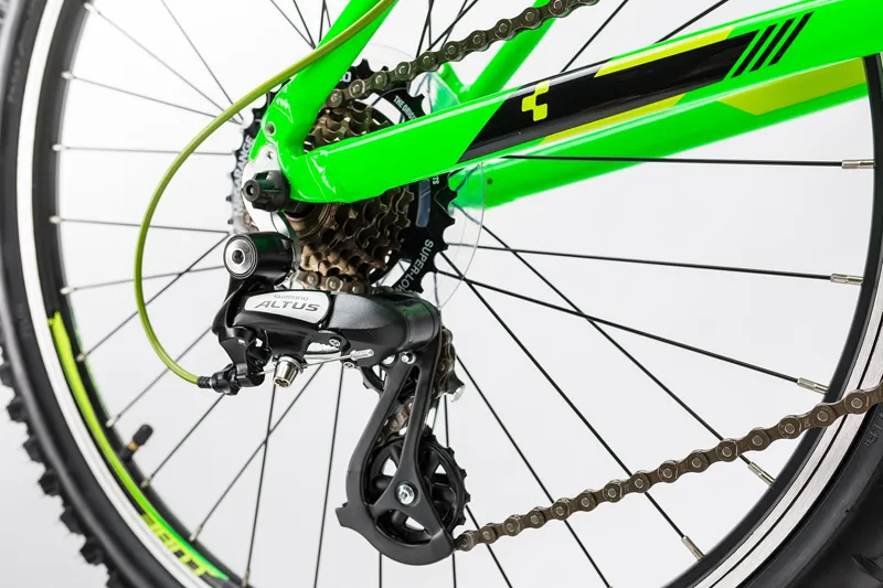 Cube Kids 240 Boys Bike 2017 Green/Black-2