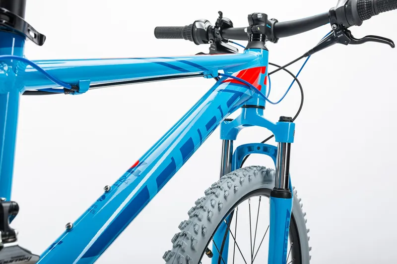 Cube Kid 240 Disc Boys Bike 2017 Blue/Red-3